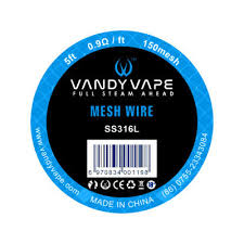 Сетка из нержавеющей стали VANDY VAPE MESH
